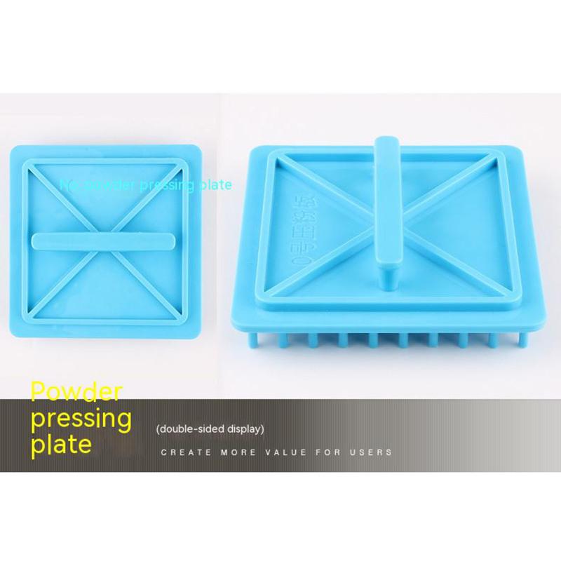 Manuelle Kapselbefüllmaschine Wiederverwendbar Lebensmittelqualität 100 Vertiefungen Kapselbefüller Mit Pulverleitblech