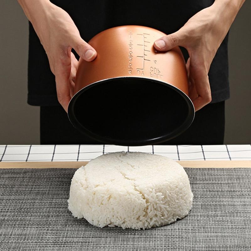Electric Lunch Box 2L Travel Rice Cooker Small 12V 24V for Car Cooking Soup Porridge Rice Heating Keeping Warm Function