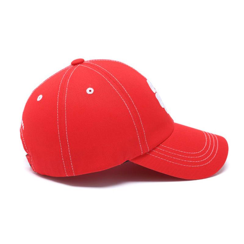 ODDBALLS CLUB Basic Ball Cap Red