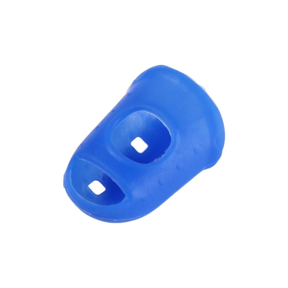 4 pièces/set Gouttes en Caoutchouc Protège-Doigts de Guitare Silicone Antidérapant Protège-Doigts Unisexe