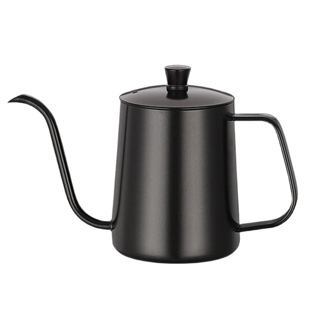 Coffee Hand Brewing Pot Stainless Steel Pour Over Kettle Gooseneck Coffee Pot Kitchen Tools for Home Office Enduring