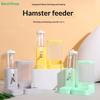 2-in-1 Hamster Feeder and Water Bottle | Integrated Food & Water Dispenser for Small Pets (Multiple Colors)