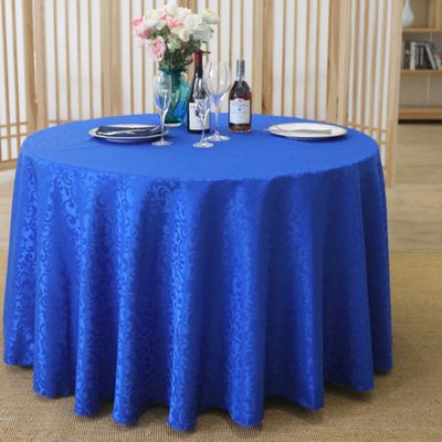 Tablecloth Tear Resistant Washable No Fading Polyester Tablecloth Round for Kitchen