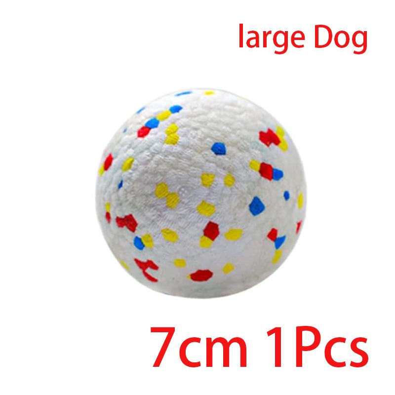 Dog Toy Ball Solid Bite Resistant Small Large Dog Toys High Elasticity E-TPU Pet Chew Solid Ball For Dogs Toys Pet Supplies