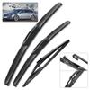 Front & Rear Wiper For Opel ignia Sports Tourer I 2008-2017 2009 Wiper Front&Rear Wiper Blades Windshield 24"+18"+12"
