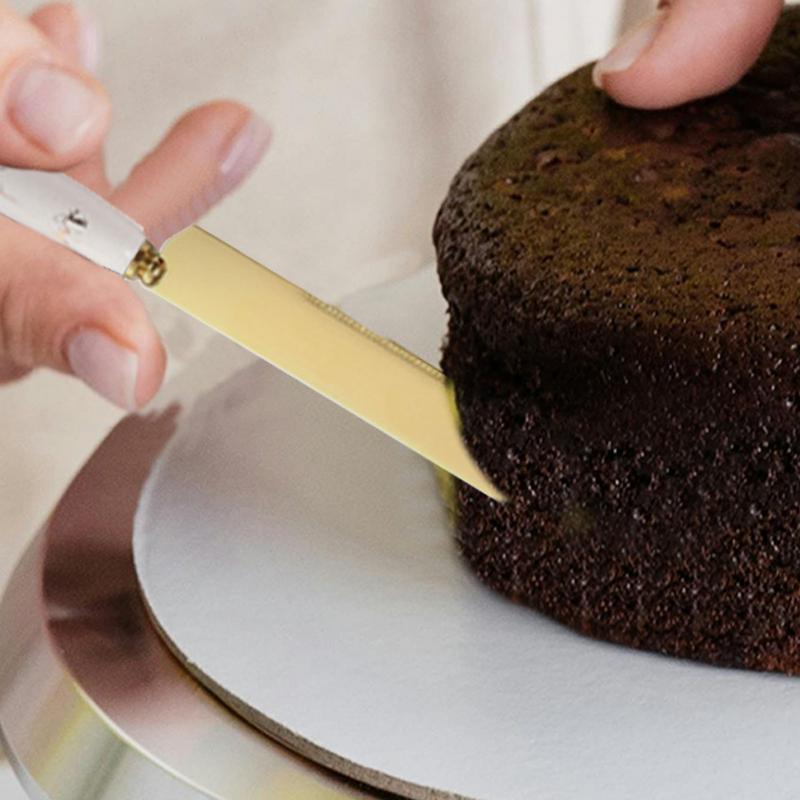 Cake Cutter And Pie Spatula Wedding Cake Cutting Set Pie Server Cake Cutter Knives Pastry Pie Pizza Cutter Cake Knives & Server