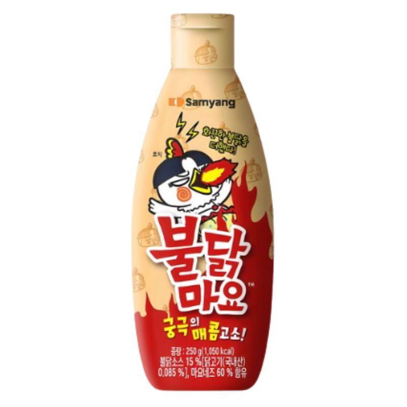 Samyang Buldak Mayo Sauce Korean Spicy Creamy Mayonnaise Sauce Mild Hot Flavor 250g 1ea