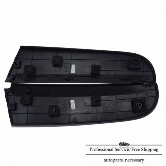 2X Black C Pillar Rear Door Cover Exterior Molding Trim For KIA Sportage 11-2016