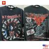 Vintage My Chemical Romance punk rock tur 2 YÜZ T-Shirt Unisex S-5XL