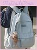University Style Canvas Backpack With Multi Color Options And Capacity For Teen School Days