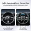 Suitable for Bmw Breathable Hole Leather Steering Wheel Cover Segmented Quick Release Design Non-Slip Durable E46 F20 E87 E39 E91 G20 F31 E93 X3 E83