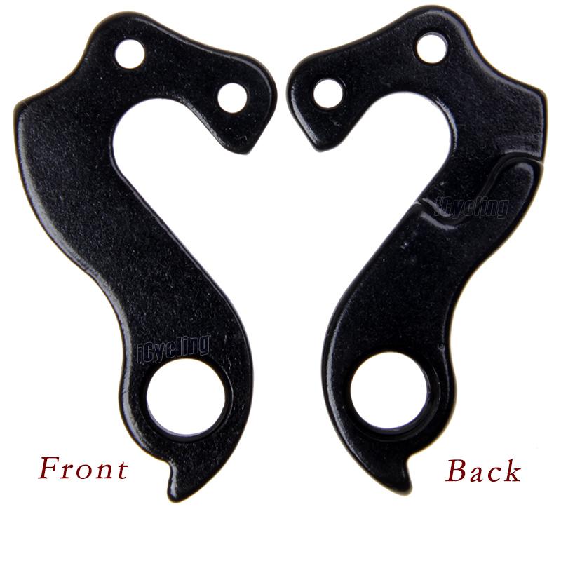 Derailleur Hanger For for Bakcou Mule, BiXS, Fuji ABSOLUTE D052, Helkama, Silverback Stride, White Bicycle Mech Dropout Parts