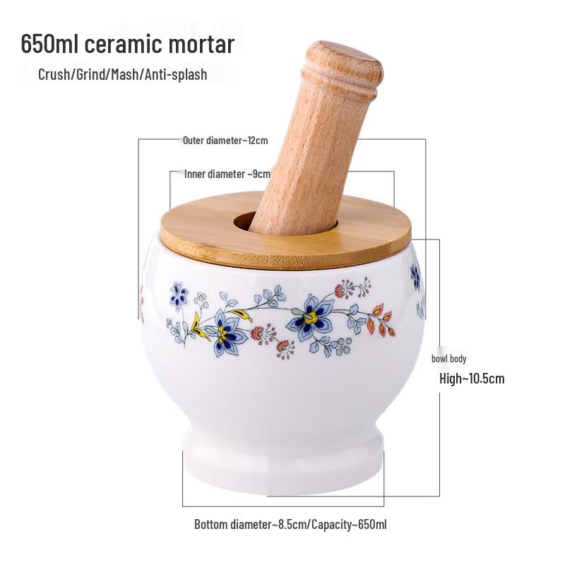 Newair Ceramic Mortar and Pestle