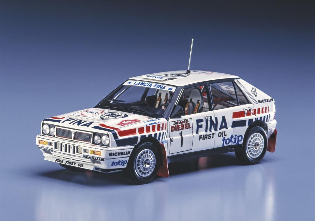 Hasegawa Lancia Delta HF 16v San Remo Rally Plastic Model 20343 1/24