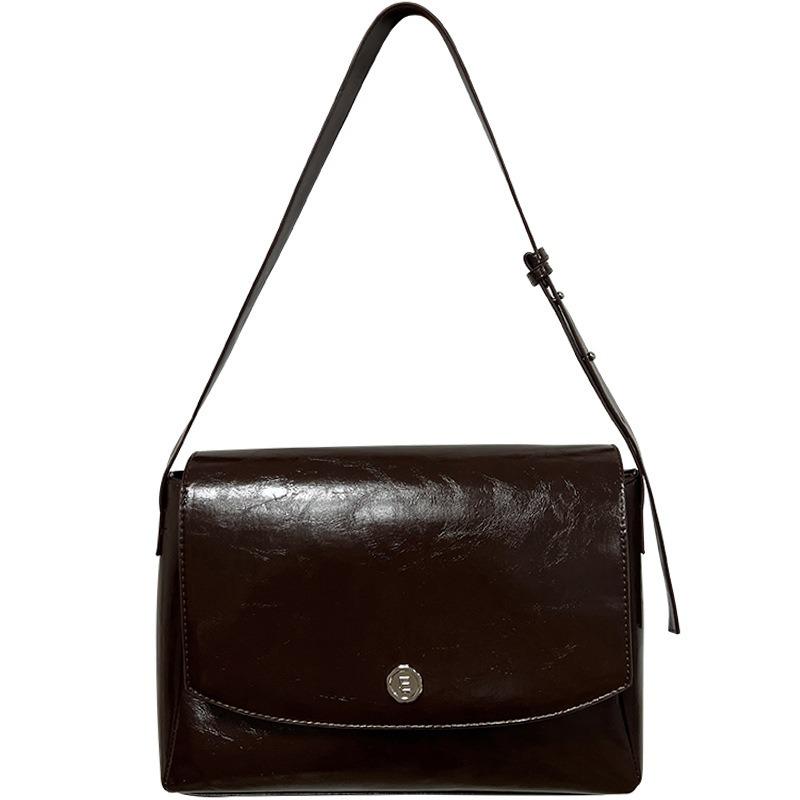 2025 Spring Retro Large-Capacity Tote: Stylish Crossbody Messenger for Women
