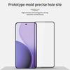 For Oppo Reno14 F 5G Screen Protector MOFI 9H Full Glue Full Coverage High Aluminum-Silicon Glass Film