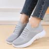 Módní obuv Dámské tenisky Prodyšné pletené Platformové Lehké Ležérní Běžecké boty Pohodlná Měkká podrážka Nazouvací Sportovní obuv