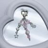 Pearl Bow Phone Pendant Sweet Love Flowers Key Chain Earphone Case Hanging Rope Backpack Charms Bag Decor Accessories
