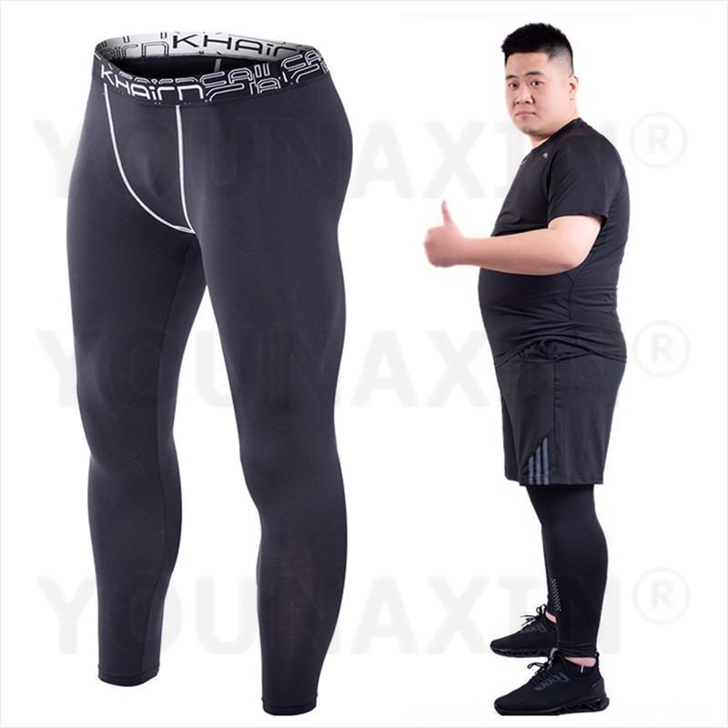 Pánské kalhoty velké velikosti Fitness Běh Sportovní Skinny Chlapecké legíny Tréninkové Přiléhavé Jóga Kalhoty S M L XL 2XL 3XL 4XL 5XL 6XL 7XL