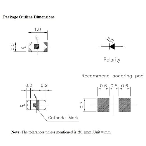 Miniature 0.1mm Copper Wire Pre-Wired SMD 0402 Chip LEDs, Warm White, 20-Pack, for Model Trains, Railways, Buildings, and Dioramas