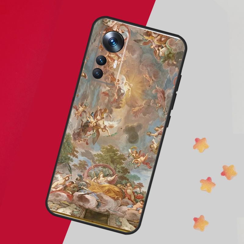 Michelangelo Art Case For Xiaomi 14 13 15 Ultra 11T 12T 13T 14T Pro Cover For POCO X7 Pro X3 X5 X6 F5 F6 F7