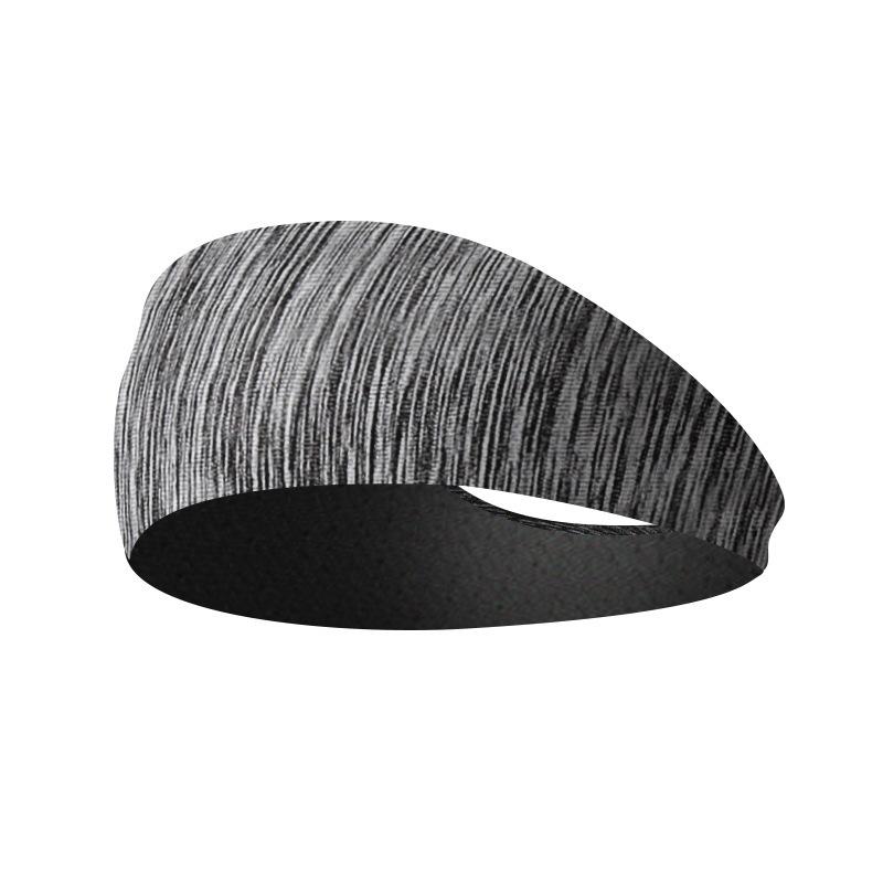 New Running Sports Headband Yoga Fitness Tennis Elastic Antiperspirant Sweat Absorbing Head Band Hair Helmet Lining Strap