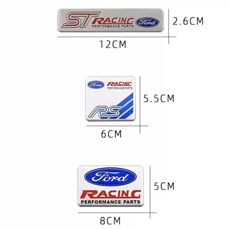 Car Sticker 2025 Hot New Car Aluminum Emblem Badge Supercharged Styling Decal Sticker For Ford S MAX Ranger Focus Fiesta Mondeo