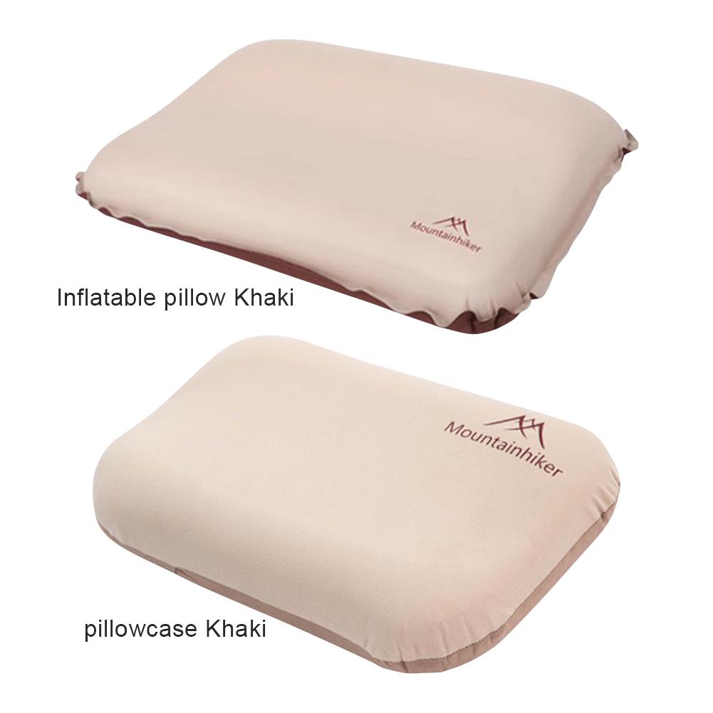 Ultralight Inflatable Pillow Neck Protect Camping Air Pillow Ergonomic Compressible Travel Pillow for Car Airplane Train Office
