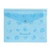 Sanrio Clear Flat Wide X Deep X 20cm 818216 Case, Cinnamoroll, Approx. 25.5cm 0.5cm High,