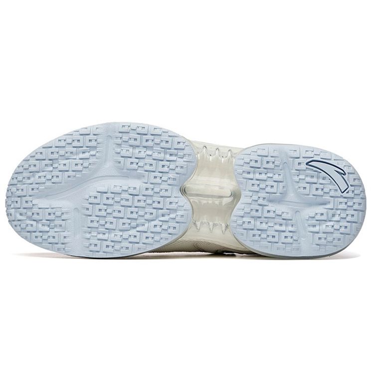 Anta Running Series Trendy Versatile Shock Absorbing Non-Slip Wear-Resistant Breathable Low-Top Running Shoes Women Sneaker White Blue 922035505-5