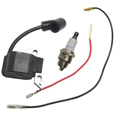 1130 400 1302 Bobine d'allumage pour Stihl MS170 MS180 MS170C MS180C 017 018 Pièces de tronçonneuse avec bougie d'allumage