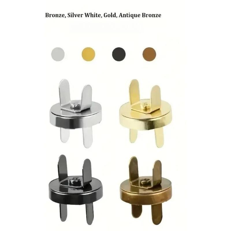 18mm Magnetic Snap Buttons, Easy Attach Metal Fasteners for Sewing & Crafts, Durable Stylish Snaps