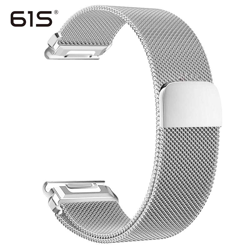 

61S Миланский магнитный металлический ремешок для часов для Garmin Fenix8/965Tactix8 22mm