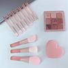 10 Pcs Mini Cherry Blossom Makeup Brush Facial Makeup Makeup Brush Concealer Foundation Eyeshadow Brush Set Travel Makeup Brush