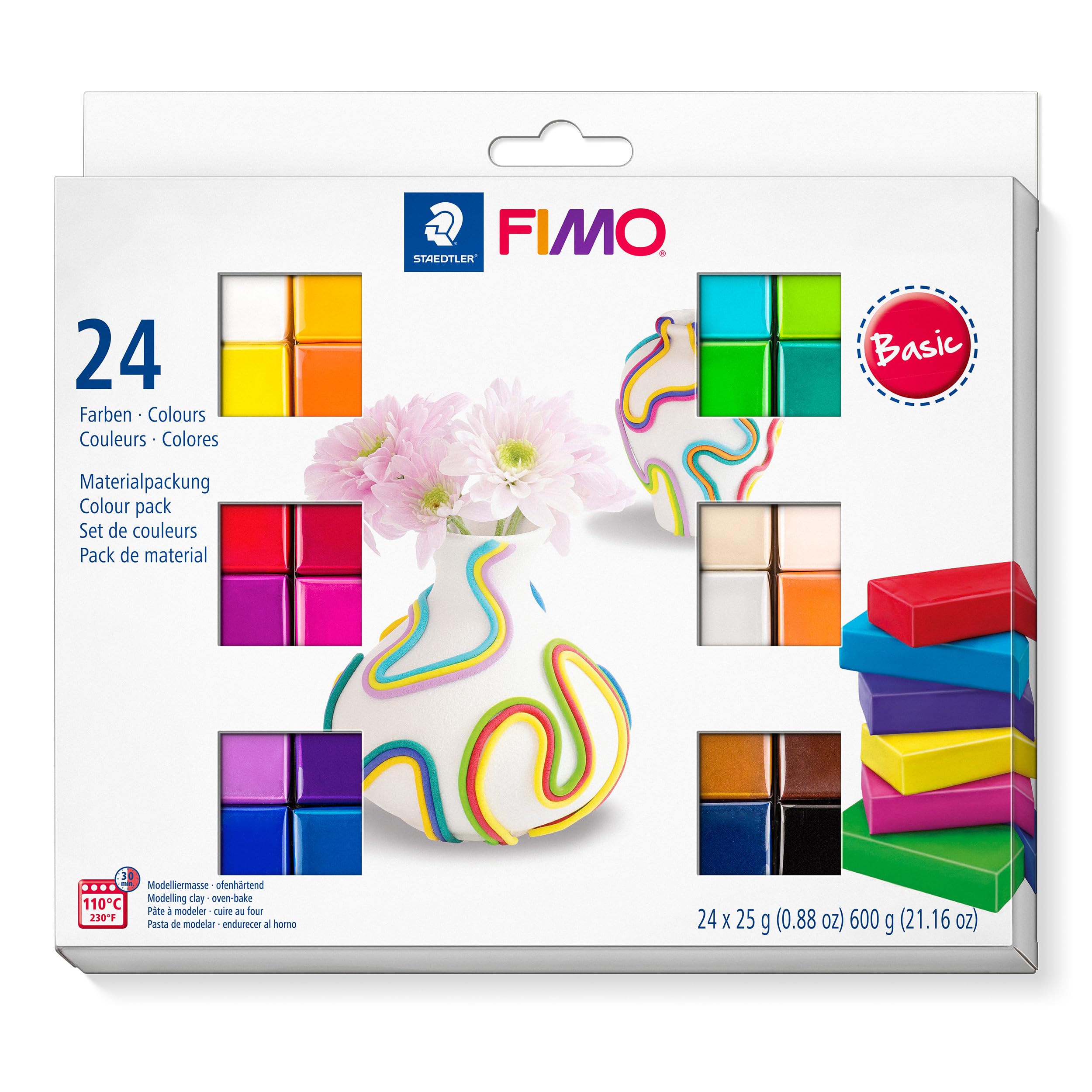 

FIMO Fimo Soft Набор материалов 24 цвета