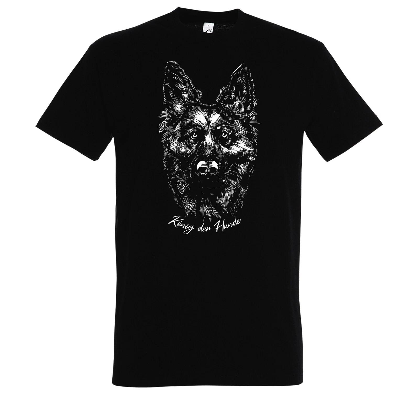Youth Designz King of Dogs Men s T-Shirt with Print Funny Dog Cute Funny S