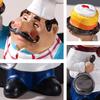 Cartoon Chef Paper Towel Holder, Portable Roll Paper Holder with Creative Design for Kitchen, Bathroom, and Restroom