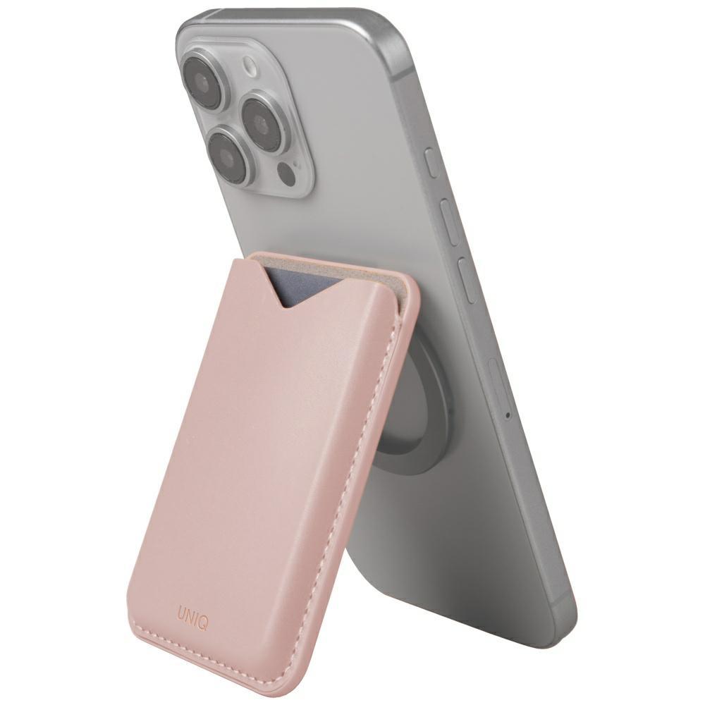 UNIQ Lyden Evo Magnetic Wallet Phone Stand Pink
