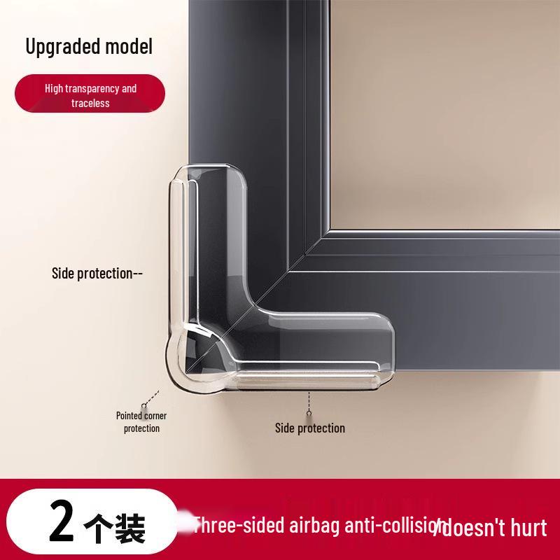 

Aluminum Window Corner Protector: Anti-collision Airbag for Inward Opening Windows