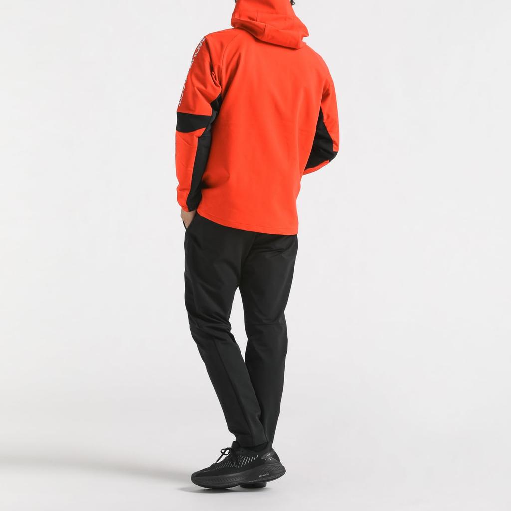 HEATNAVI TOUGH Softshell Hoodie Full-Zip ST4FJK23M_RDBK_L