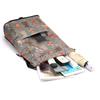 Fashion Women Drawstring Bag Backpack  Fabric Girls Daypack Backpack Female Portable Folding Bag Shopping Backpack