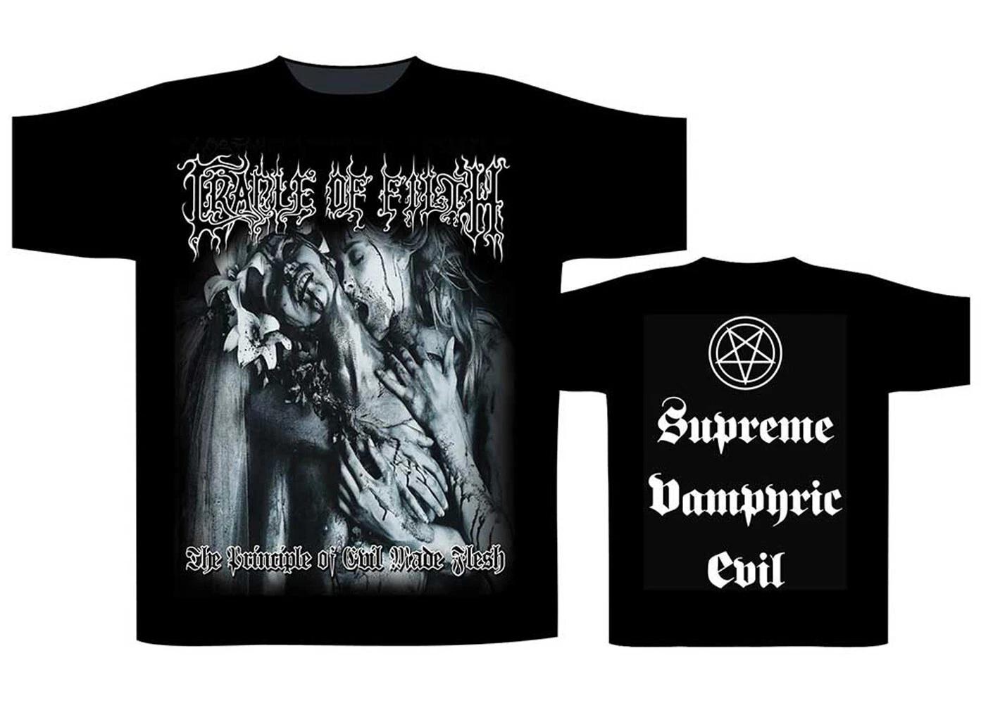 Cradle Of Filth - Supreme Vampiric Evil - Black t-shirt XS