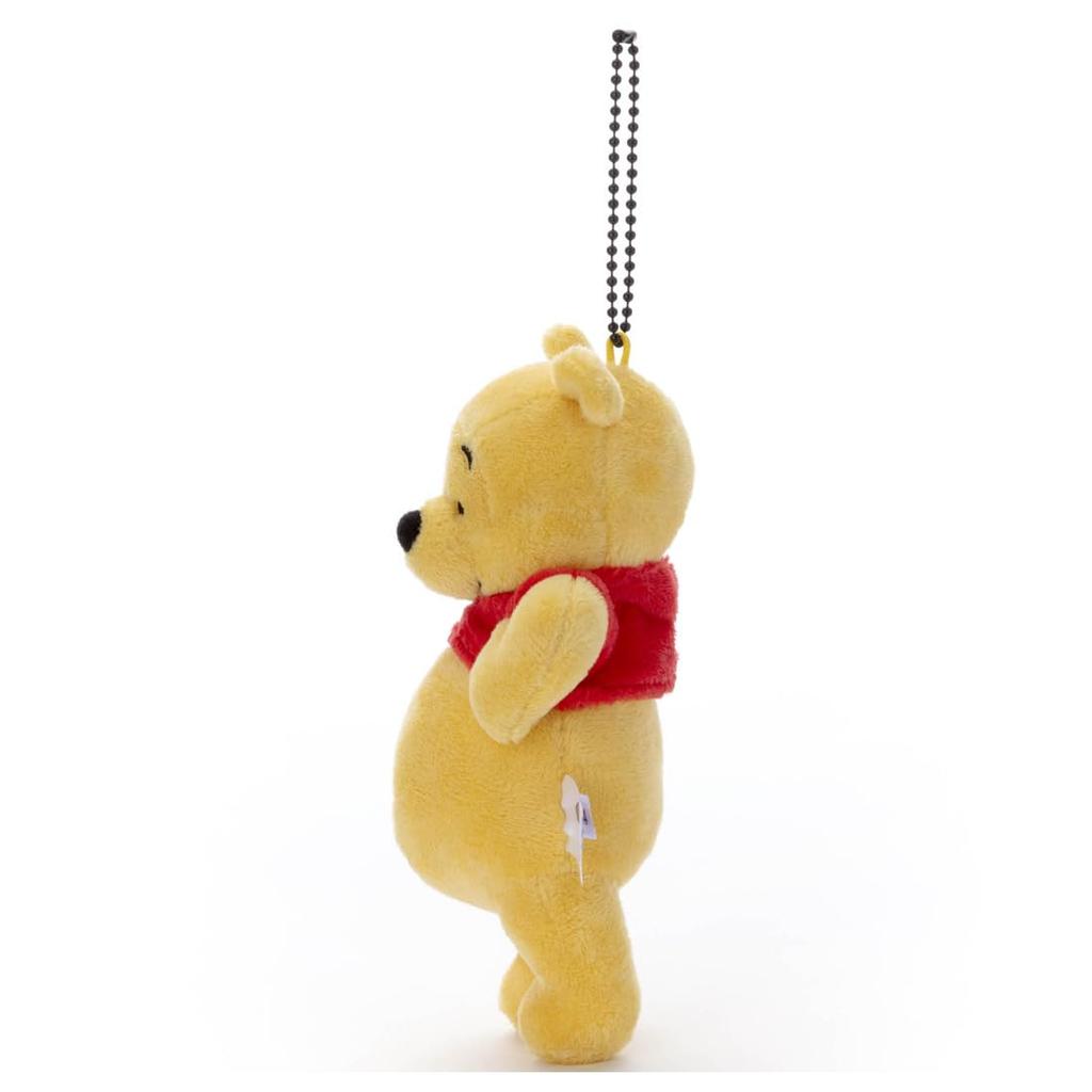 Disney Character Funny Pose Ball Chain Mascot Winnie the Pooh A Plush Toy Height Approx. 16cm