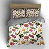 Colorful candy pattern Bedding Duvet cover sets Duvet covers Pillowcases gifts (1 * Duvet Cover 2 * Pillowcases, without duvet insert)