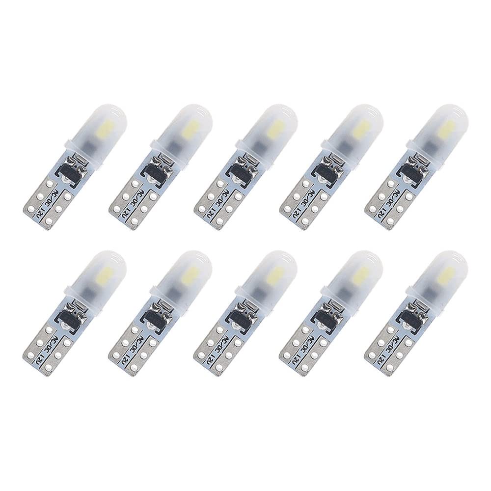 

NAKOBO T5 74 73 2723 2721 W3W LED Bulb 2SMD 3020 Chip Car Meter белый