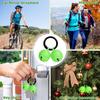 Dog Collar Bell, Loud Cat Bells for Collar, Glowing Pet Tracking Bell with Durable Copper Design, Night Light Reflective for Wildlife Protection
