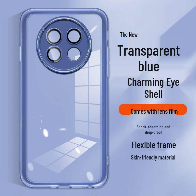 

Compatible Transparent Protective Case & Camera Lens Film for Huawei Enjoy 90promax/90plus - Ultra-thin Silicone. Huawei Enjoy 80