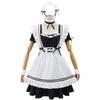2021 Neues Modell K-On Dienstmädchen Lolita Schwarzes Kleid K-On Cosplay Dienstmädchen Outfit