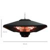Hanging Electric Patio Heater with 2 Power Settings
