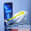 Matte Tempered Glass For iPhone 18 17 16 15 14 13 12 11 Pro Max XS XR X Screen Protector Film Easy To Install Tool Accessories
